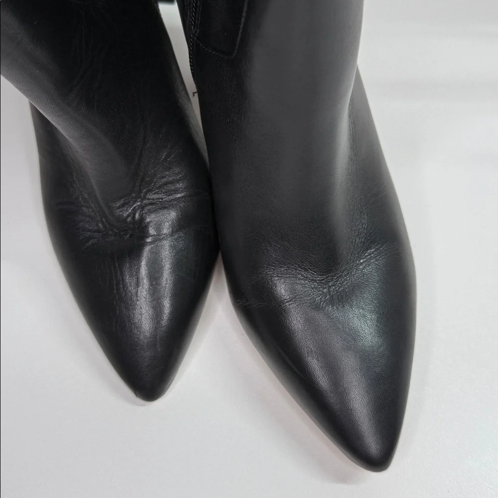 Antonio Melani Mckendra high heeled black riding boots calf boots black 6 - Picture 9 of 12